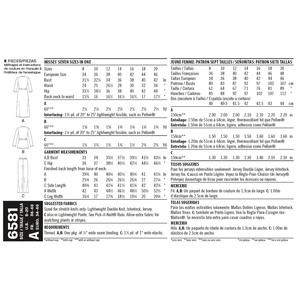 New Look Sewing Pattern 6581 Misses' Easy Knit Sportswear