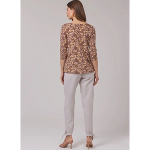 Misses' Knit Tops and Pants New Look Sewing Pattern N6803