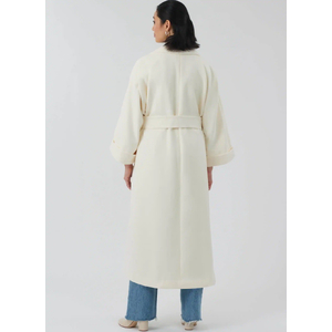 Misses’ Coat with Belt in Two Lengths, Sizes S-XL, New Look Sewing Pattern 6810