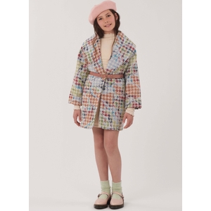 Girls’ Lined Coats Sizes 7-14, New Look Sewing Pattern 6819