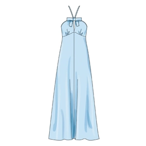 Misses’ Halter Dress in Two Lengths Simplicity Sewing Pattern 3133K5
