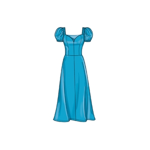 Misses’ Dress with Sleeve & Length Variations, Sizes 12-20 Simplicity Sewing Pattern 9918P5