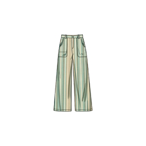 Misses’ Trousers in Two Lengths & Shorts, Sizes 18-26 Simplicity Sewing Pattern 9923Y5
