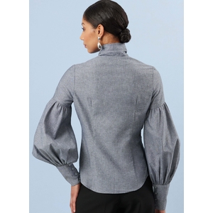 Simplicity Sewing Pattern S3032 Misses’ Blouses, K5 Sizes 8-16