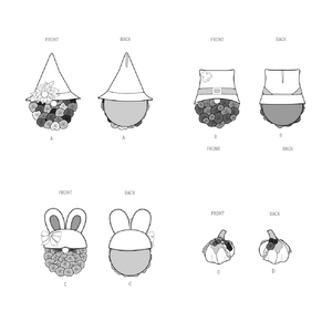 Simplicity Sewing Pattern S3055 Seasonal Crafts