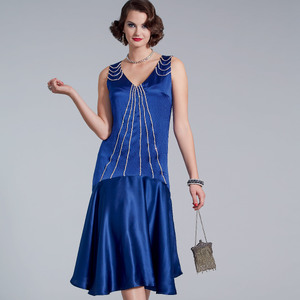 Simplicity Sewing Pattern S9088 Misses' Flapper Costumes H5 Sizes 6-14
