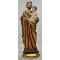 SAINT JOSEPH Statue, 305mm (12") High, A Quality Resin Statue, Gift Boxed