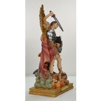 SAINT MICHAEL Statue, 300mm (12") High Resin Statue