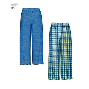 New Look Pattern 6847 Child's Loungewear