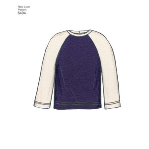 New Look Sewing Pattern 6404 Misses' and Men's Separates