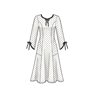 New Look Sewing Pattern N6635 Misses' Princess Seamed Dresses