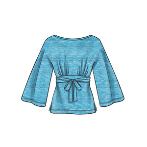 New Look Sewing Pattern N6638 Misses' Knit Tops