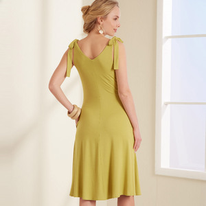 New Look Sewing Pattern N6669 Misses' Fit & Flared Dress With Princess Seam