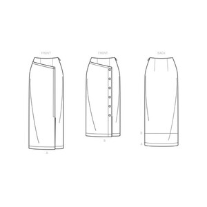 New Look Sewing Pattern N6690 Misses' Skirts