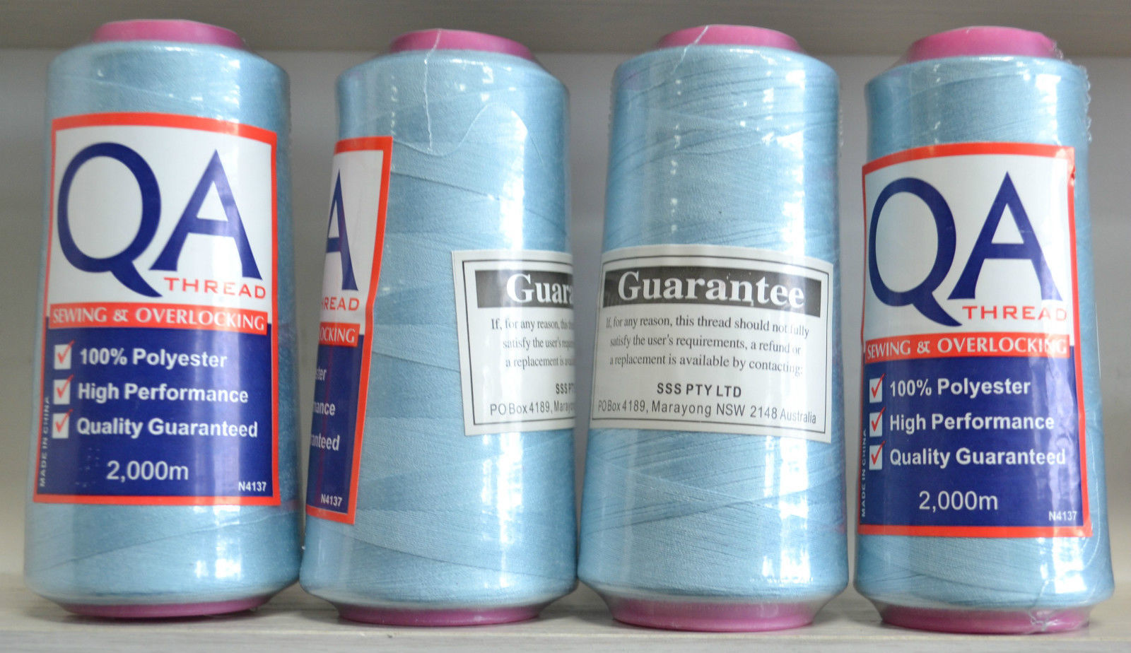4 Spools QA (Hemline) 2000m Overlocker Sewing Thread, Choose Colour, Full Range - Picture 14 of 161