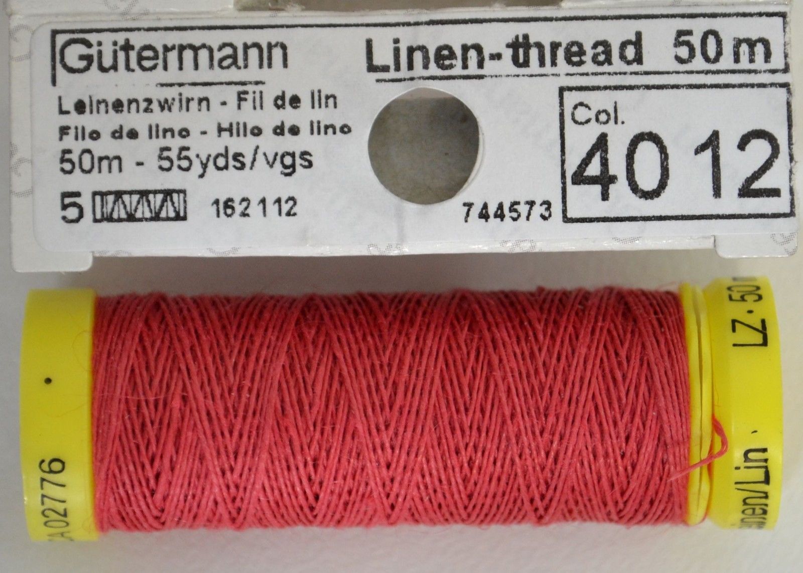 Gutermann Linen Thread 50m Spools Strong Natural Thread 1 each Colour in Range eBay