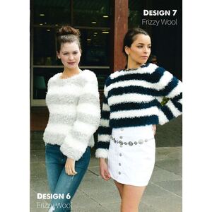 Crucci Knitting Pattern BOOK 1704, 11 New Designs, Jumpers, Shawls, Jackets etc.