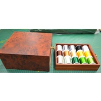 MINI TREASURE CHEST 8111 - Rayon 1000m x 30 Spools in Great Chest of Drawers