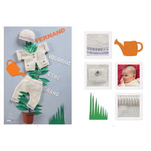 Bergere De France Magazine #01, 1 - 6 months Layette: Merinos 2.5 (60376)