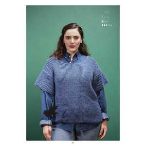 Bergere De France Magazine 12, "Plus Sizes", 11 Knitting Patterns