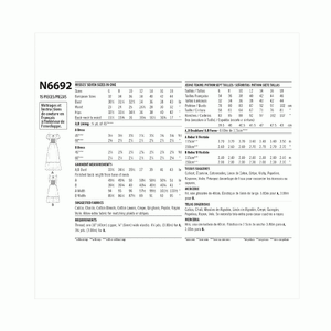 New Look Sewing Pattern N6692 Misses’ Dresses