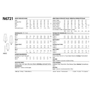 New Look Sewing Pattern N6721 Misses' Skirts Sizes 10-22