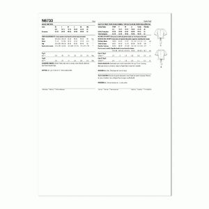 New Look Sewing Pattern N6733 Misses' Knit Tops