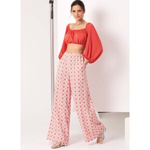 New Look Sewing Pattern N6758 Misses’ Top and Trousers