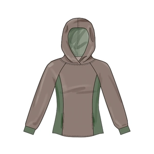 Unisex Hoodies New Look Sewing Pattern N6806