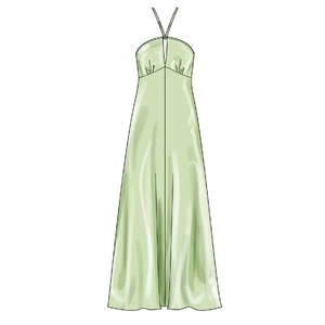 Misses’ Halter Dress in Two Lengths Simplicity Sewing Pattern 3133Y5
