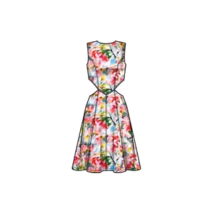 Misses’ Dress w Neckline & Length Variations, Sizes 16-24 Simplicity Sewing Pattern 9920U5