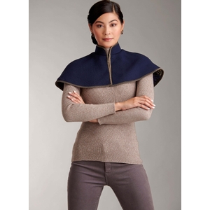Misses’ Capelet and Cape in Two Lengths, Sizes XS-XL, Simplicity Sewing Pattern 9944