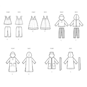 Simplicity Sewing Pattern S3059 18″ Doll Clothes by Elaine Heigl Designs OS