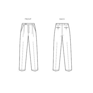 Simplicity Sewing Pattern S9043 Men's Pants From Mimi Gee Style BB Sizes 44-52