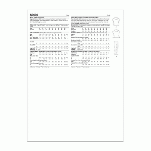Simplicity Sewing Pattern S9636d5 Misses’ Hoodies and Leggings sz 4-12