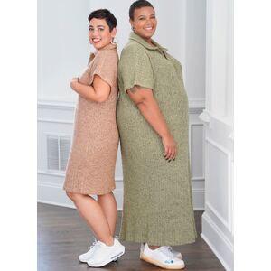 Sewing Pattern S9740 Misses Knit Dress in Two Lengths by Mimi G Style Sizes 4-12