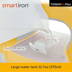 Oliso Pro Smart Iron TG1600 ProPlus Yellow For Sewers, Quilters & Crafters