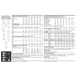 New Look Sewing Pattern 6446 Misses' Jumpsuits and Dresses