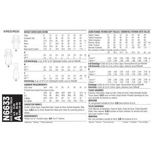 New Look Sewing Pattern N6633 Misses' Dresses with Optional Drape