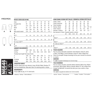 New Look Sewing Pattern N6646 Misses' Knit Tops and Skirts