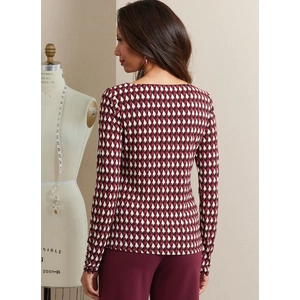 Misses' Knit Tops and Pants, Butterick Sewing Pattern 6966E5