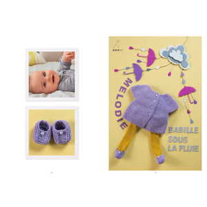 Bergere De France Magazine #01, 1 - 6 months Layette: Merinos 2.5 (60376)