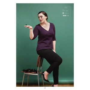 Bergere De France Magazine 12, "Plus Sizes", 11 Knitting Patterns