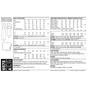 New Look Sewing Pattern 6573 Misses' Dress and Wrap
