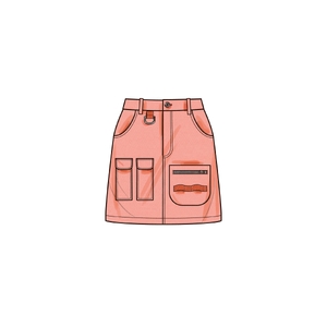 Misses’ Cargo Skirts, Sizes 16-24 Simplicity Sewing Pattern 9924U5