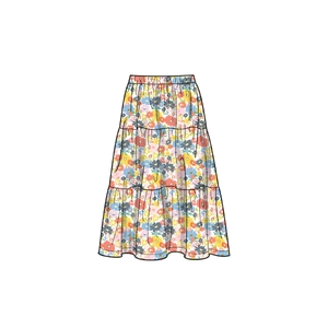 Girls’ Tops & Skirts, Sz 7-14 Simplicity Sewing Pattern 9934A