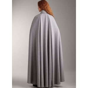 Misses’ Capelet and Cape in Two Lengths, Sizes XS-XL, Simplicity Sewing Pattern 9944