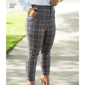 Simplicity Sewing Pattern 8749 Women's / Plus Size Mimi G Style Coat and Pant BB Sizes 20W-28W