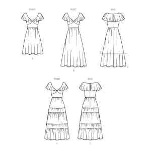 Simplicity Sewing Pattern S9703-P5 Misses’ Dresses Sizes 12-20