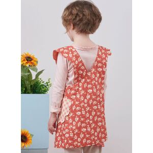 Simplicity Sewing Pattern S9767A Children's & Misses' Wrap Around Apron & Scarf Hat